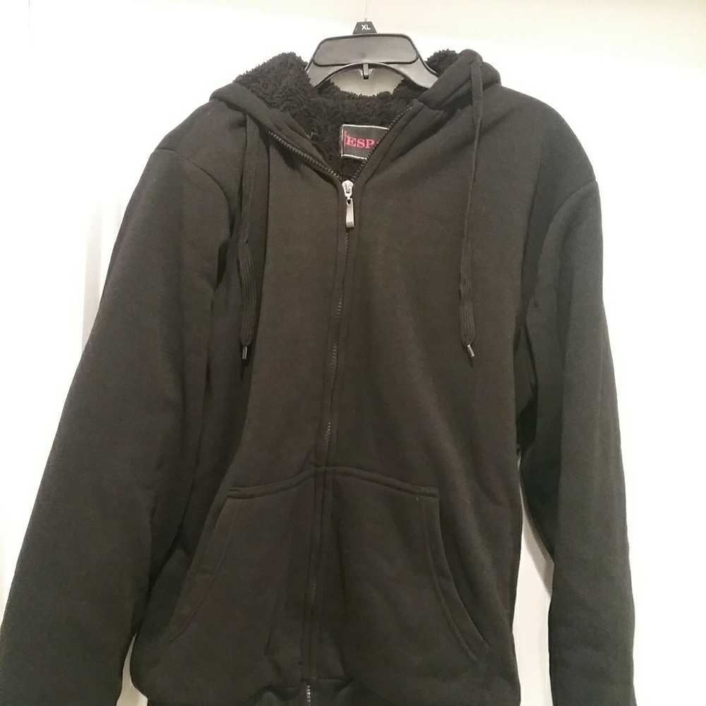 Espada Full-Zipper Sherpa-Lined Hoodie - Large
